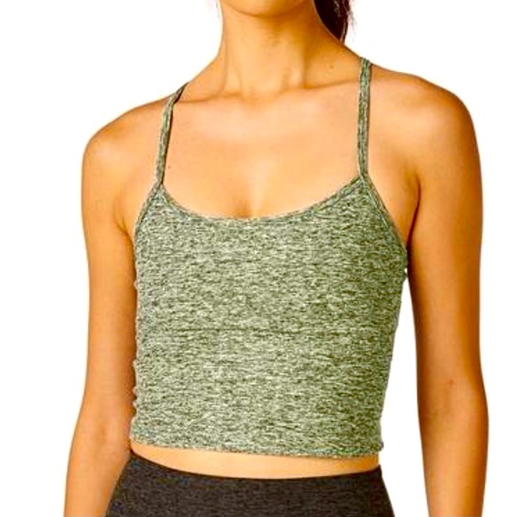 Beyond Yoga Other - NWT BEYOND YOGA SPACEDYE RACERBACK TANK IN PALM GREEN HEATHER